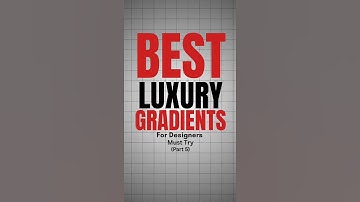 Luxury Gradients (Part 5)🔥#canvatutorial #canva #youtube #youtubeshorts #gradients #viral #trending