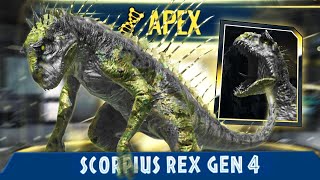 SCORPIUS REX GEN 4 AS A NEW APEX BOSS!? - Jurassic World: Alive | Ep. 37 screenshot 3