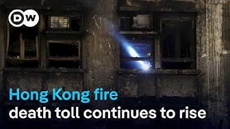 Thumbnail for Hundreds still missing after Hong Kong high-rise inferno | DW News