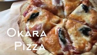 Okara powder crispy pizza | Transcription of yukap&#39;s recipe