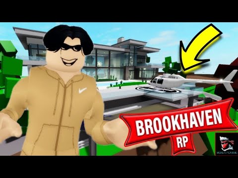 Brookhaven RP 🏡 Estate House Tour with Helicopter 😯🚁 - YouTube