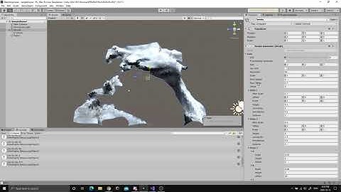 (Unity) Marching Cube Terrain Warped Noise