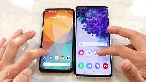 Samsung Galaxy S20 FE Vs Google Pixel 4a Speed Comparison