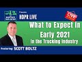 What to Expect in Early 2021 in the Trucking Industry