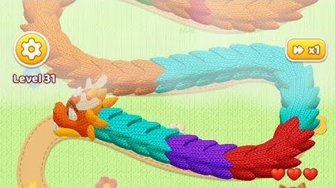 Wool Crush Level 31-32 Walkthrough Gameplay Android,iOS 