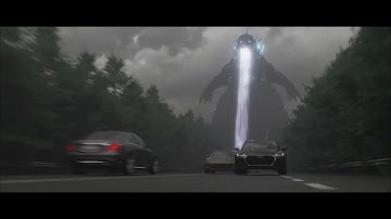 Godzilla Car Chase | Epic 3D Animation in Blender & Maya