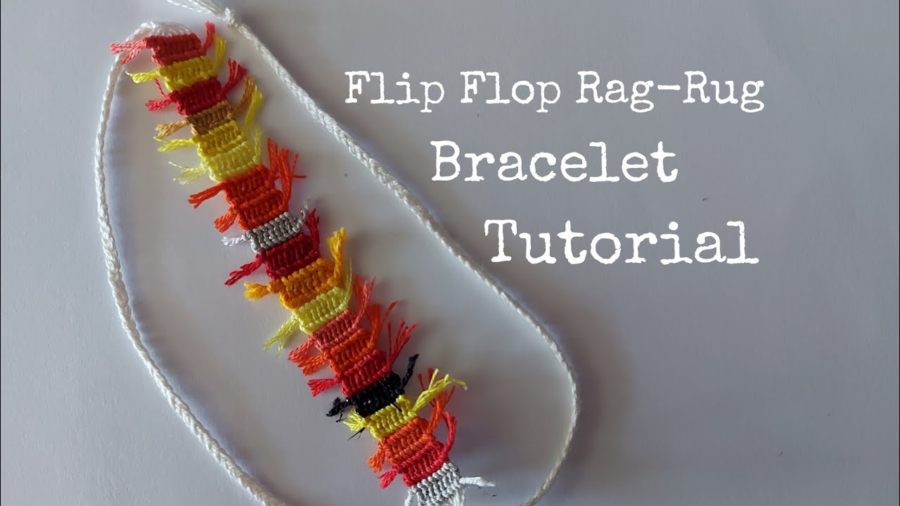 Flip flop bracelet - Folksy