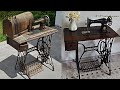 Antique Singer Sewing Machine Restoration For Decor