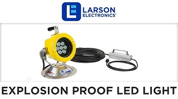 Low Voltage Portable Explosion Proof LED Light with Circular Base Stand