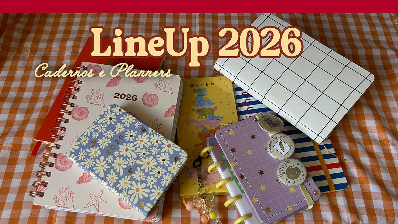 meu ecossistema de cadernos 2026 | Journals & Planners 2026