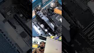 RAM Powered GPU?! 💀 Hammering RAM Into GPU Power Port #TechReaction #DIYFail #Shorts #YouTubeShorts