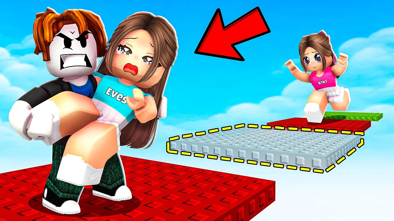 DEFEATING The SECRET HUG TOWER with my SISTER in Roblox!