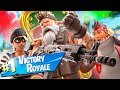 Helping Santa Claus get a Win in Fortnite!