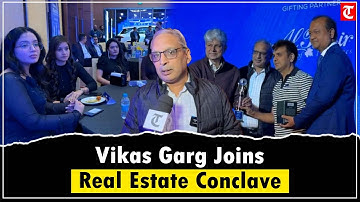 Guest of honour Vikas Garg (IAS) attends the real estate conclave 2025 in Chandigarh