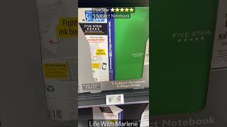 FIVE STAR -5 Subject Notebooks#shorts#walmart  #schoolsupplies #backtoschool#florida