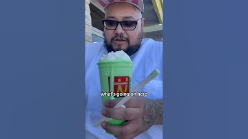 McDonald’s shamrock shake #mcdonalds #shamrockshake #foodie #foodreview #restaurantreview #funny