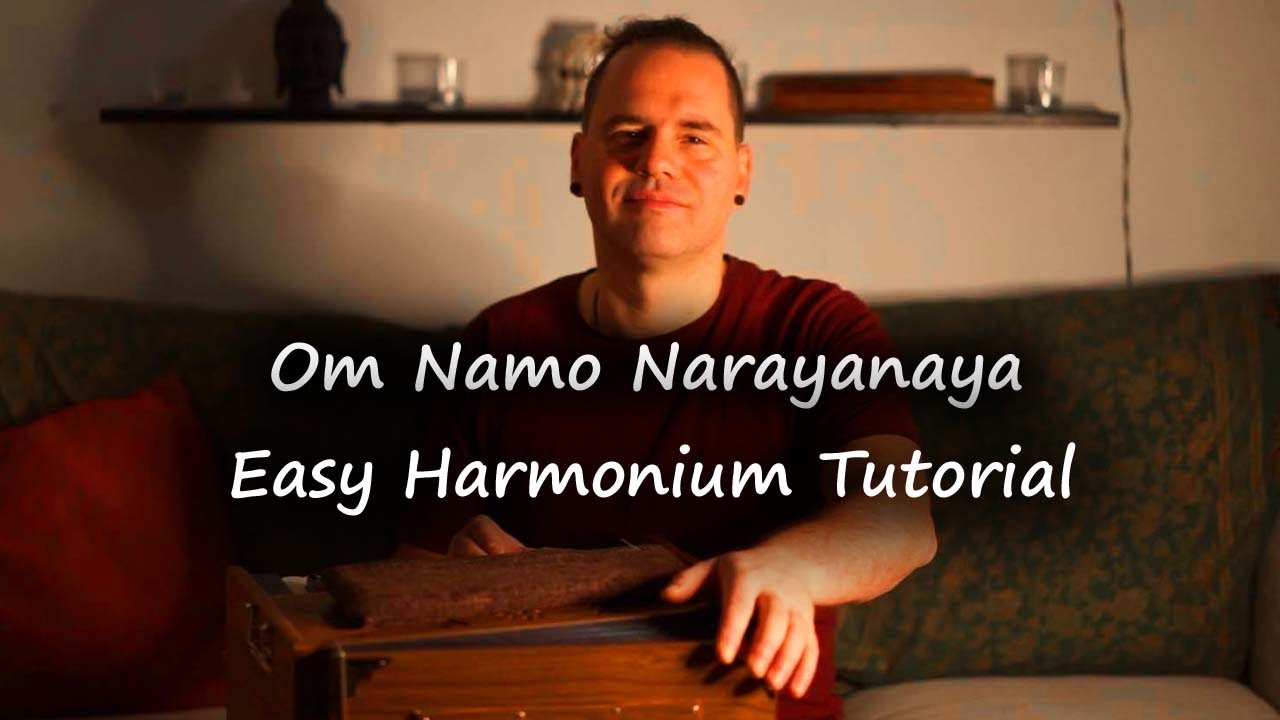 Om Namo Narayanaya  Easy Harmonium Tutorial
