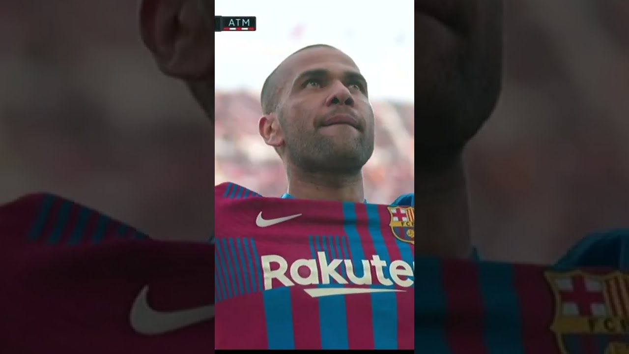 Good Crazy! Dani Alves anota golaço na vitória do Barcelona sobre o Atlético de Madrid #Shorts