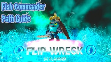 Skylanders Trap Team - Flip Wreck - Fish Commander Path Guide