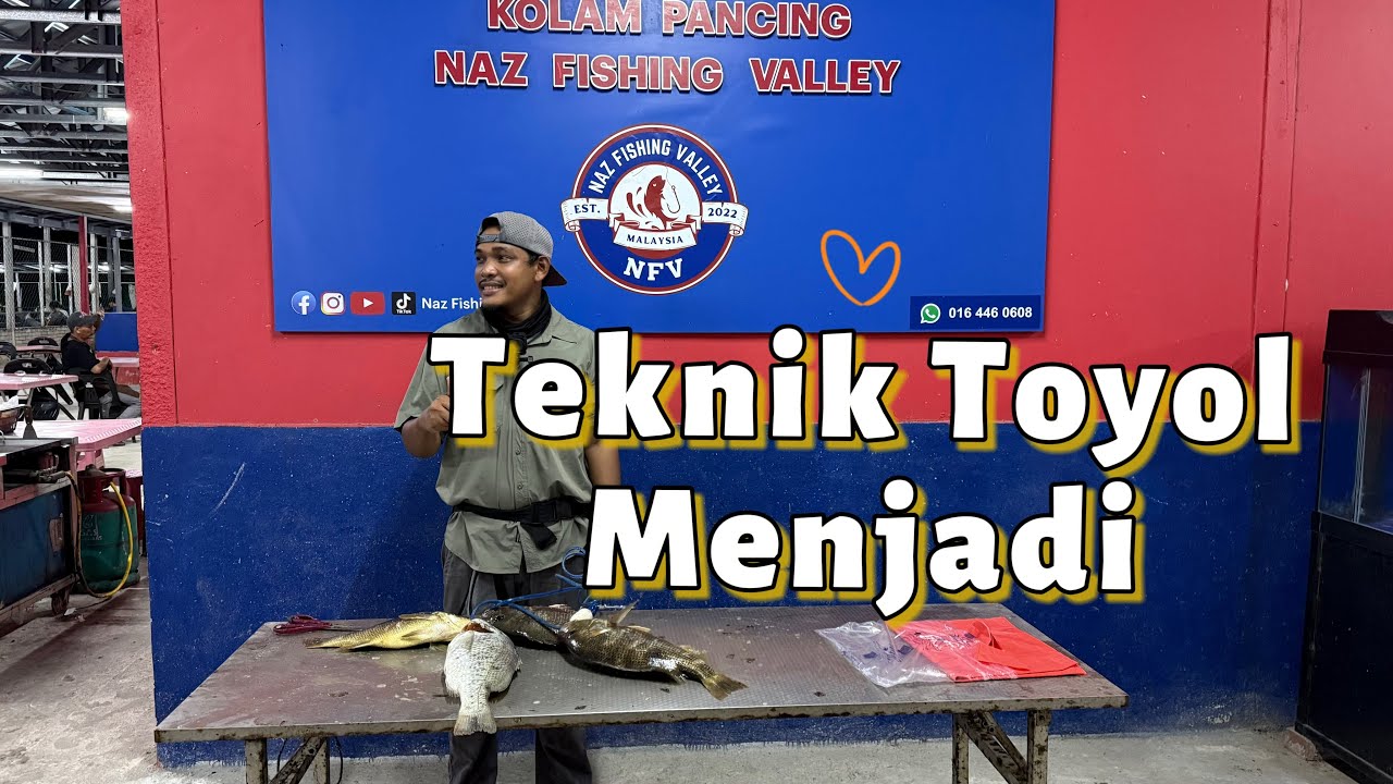 Teknik Pelampung Toyol di Kolam Naz Fishing Valley | Happy Hours Bonus Mantap 🎣🎣