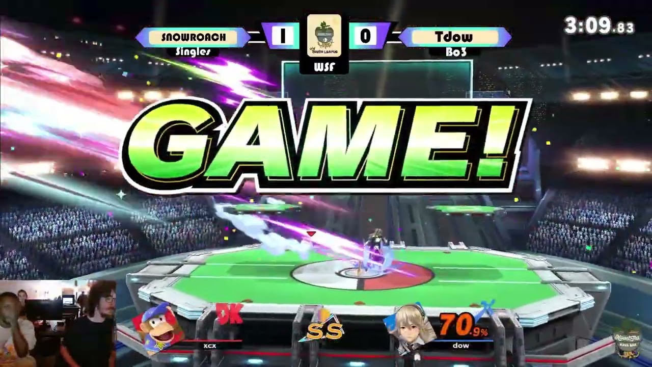NTSL #60 Winners Semi-finals - SNOWROACH (Diddy Kong) vs Tdow (Corrin) SSBU