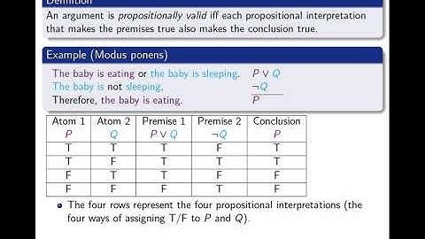 Logic and Formal languages: Validity and Logical consequence in Propositional Logic