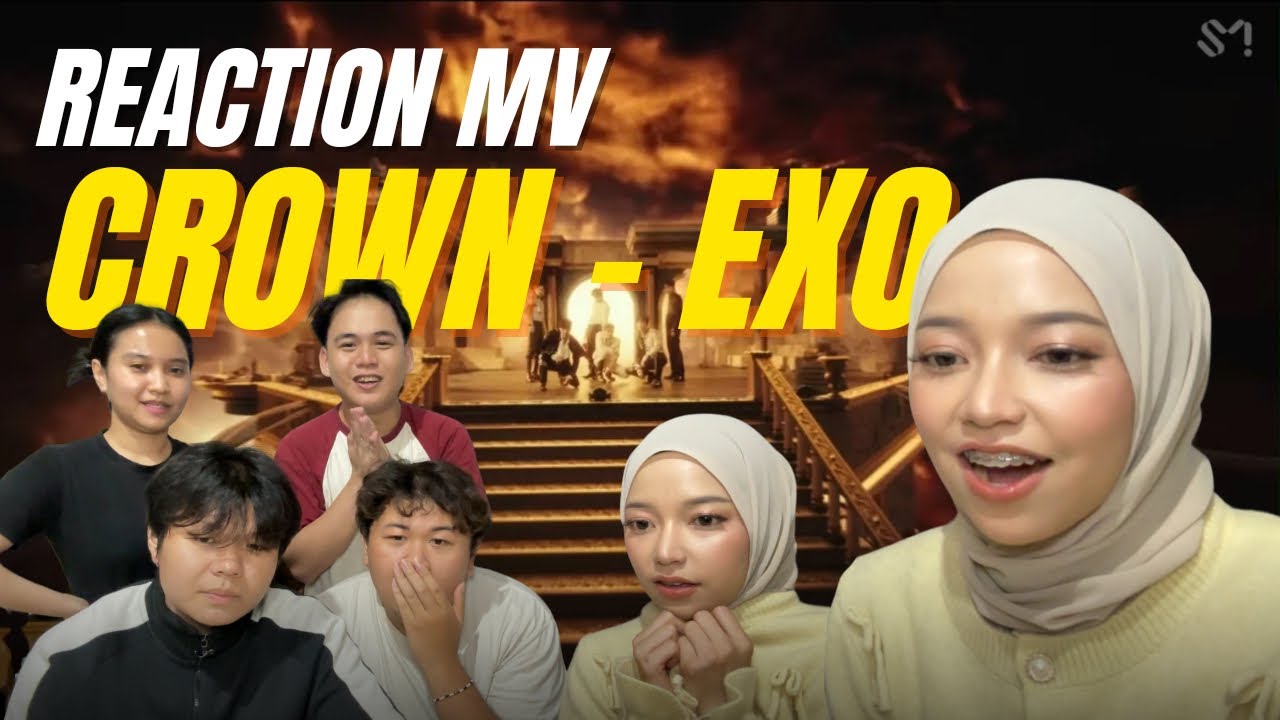 EXO - CROWN MV REACTION from INDONESIA🇮🇩