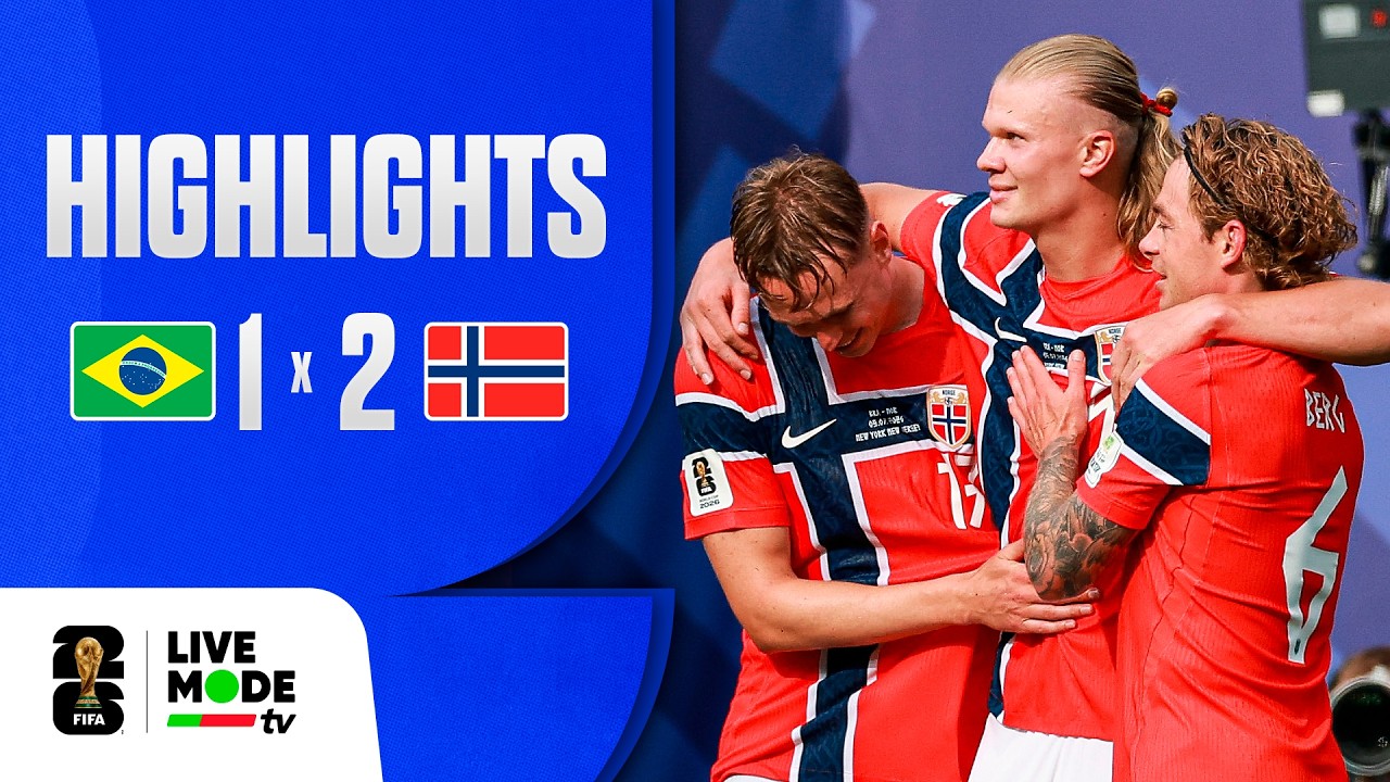 HIGHLIGHTS: Brazil 1 vs 2 Norway | 2026 FIFA World Cup | Round of 16