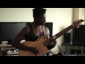 Tosin Abasi Plays Julien Bergeron #8 Acoustic 8 string guitar