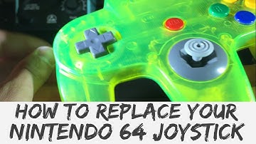 How To Replace Joystick Nintendo 64 N64 Controller FAST VIDEO