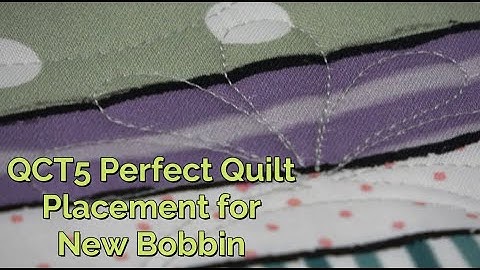 How to Replace a Bobbin Mid-Row on the Grace Qnique 21 X Elite with QCT5 Pro Software