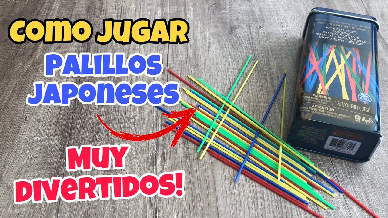 Palillos japoneses como jugar / como jugar palillos / palillos