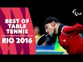 The Best of Table Tennis at Rio 2016 | Paralympic Games