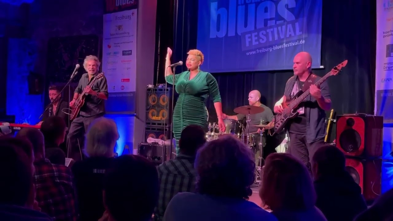 JJ Thames (USA) & The Luca Giordano Band (I) @ 10. Freiburg Blues Festival, 07.11.2023