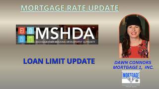 Mortgage Rate Update - MSHDA Loan Limit Update 2026