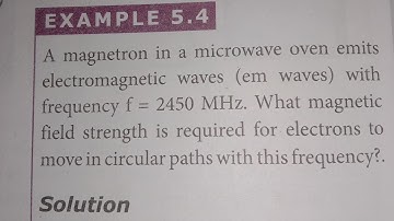 12th physics chapter 5 Electromagnetic Waves Example 5.4 in Tamil