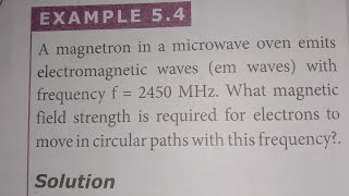 Information 12th Physics Chapter 5 Electromagnetic Waves Example 5.4 News