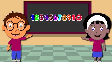 រាប់លេខ | Numbers in Khmer  | ចំរៀងកុមារ | Khmer Nursery Rhyme