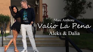 Valio la Pena - Marc Anthony | Salsa Dancing con el cubanito de Latvia Resimi