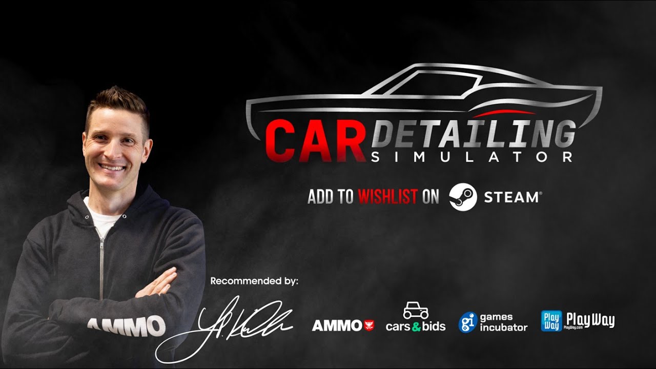 Car Detailing Simulator - Launch Trailer - YouTube