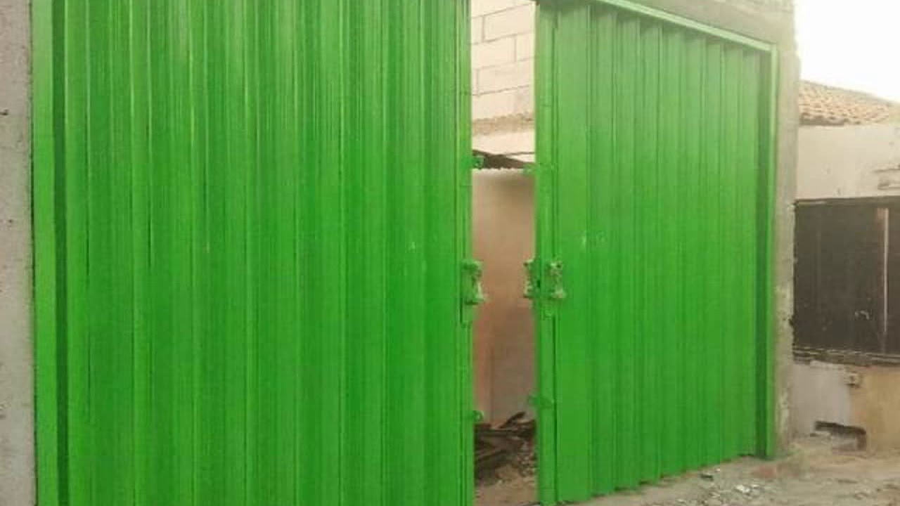 WA 085727624313 Jasa Pemasangan pintu  folding gate 