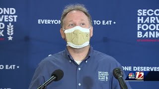 North Carolina Second Harvest Food Bank coronavirus food drive