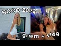 HOCO 2022 grwm + vlog