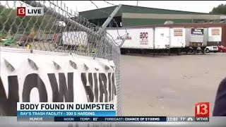 Body found in dumpster