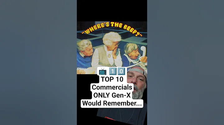 📺 1️⃣0️⃣ TOP 10 Commercials ONLY Gen-X Would Remember... #genx #top10 #commercials #80s