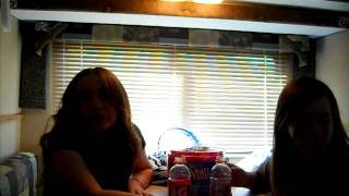 Michelle And Dominique Goofing Off In The Camper