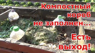 Кабачки на компостной грядке без удобрений и всегда с урожаем! Кабачки, тыквы в пластиковых бутылках