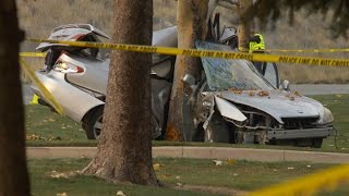 One dead in Salt Lake City crash into tree