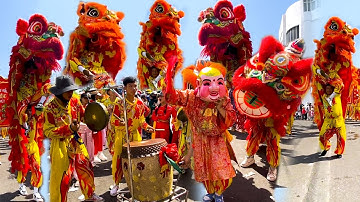 Múa Lân Trung Thu 2024 diễu hành Lân Sư Rồng lễ hội Nghinh Ông TP. Phan Thiết / LSR Triệu Anh