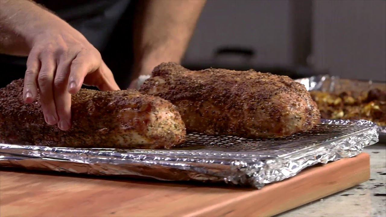 Lemon Pepper Pork Loin with Roasted Cauliflower - Paleo Cooking with Nick Massie